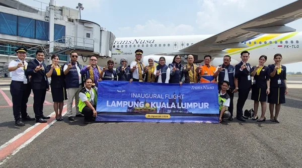 Transnusa Buka Rute Lampung-Kuala Lumpur